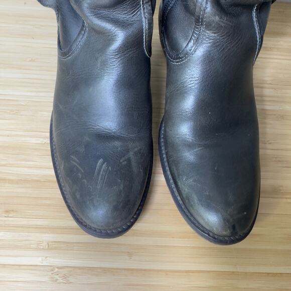 Maruti‎ Leather Boots Women's 7 Brown Riding Moto Portugal Made - Picture 6 of 13